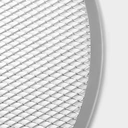 Форма для выпечки пиццы, d=38 см, алюминий, серебристая