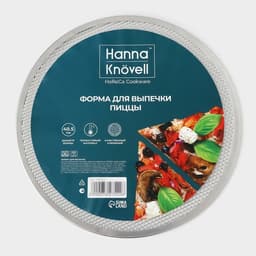 Форма для выпечки пиццы, d=40.5 см, алюминий, серебристая