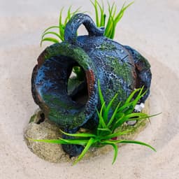 Декор для аквариума «Античная ваза», 10.5×7×10 см