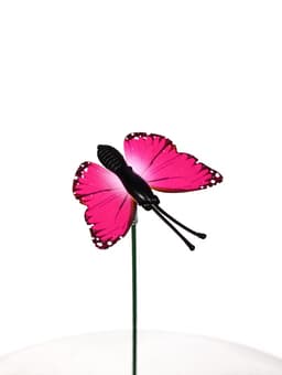 Штекер садовый «Бабочка мейбл», 4 см, h=27 см, МИКС