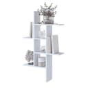 Полка настенная открытая, 1139×196×677 мм, цвет белый