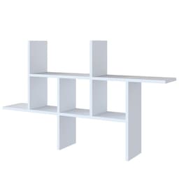 Полка настенная открытая, 1139×196×677 мм, цвет белый