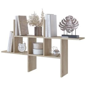 Полка настенная открытая, 1139×196×677 мм, цвет дуб сонома