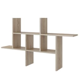 Полка настенная открытая, 1139×196×677 мм, цвет дуб сонома