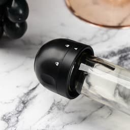 Пробка для шампанского вакуумная Доляна «Блеки», 5×5×6 см, пластик, чёрная