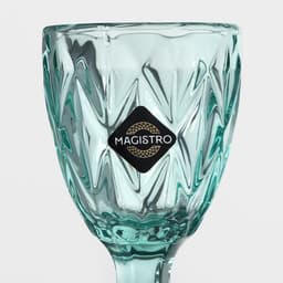Рюмка Magistro «Круиз», 50 мл, 5×10 см, стекло, бирюзовая