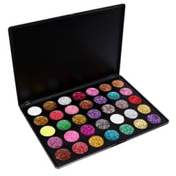 Палетка теней с блёстками, 35 цветов