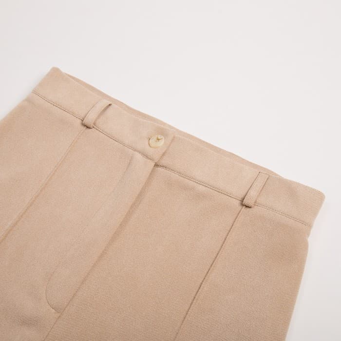 Легинсы классические женские MINAKU: Casual Collection, экрю, размер 48