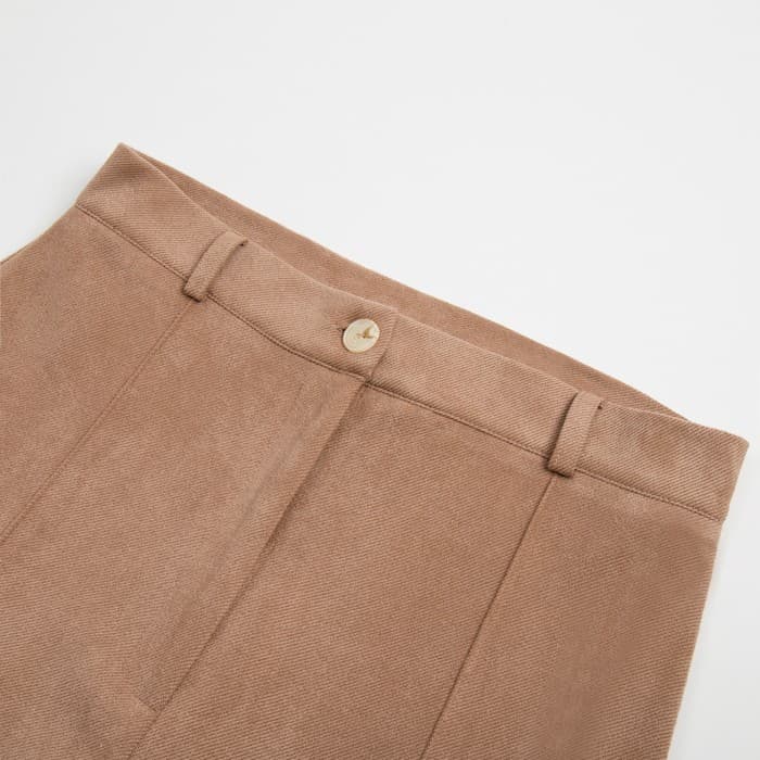 Легинсы классические женские MINAKU: Casual Collection, бежевые, размер 44