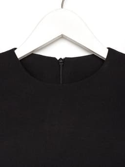 Платье нарядное для девочки MINAKU: PartyDress, прямое, чёрное, рост 110-116 см