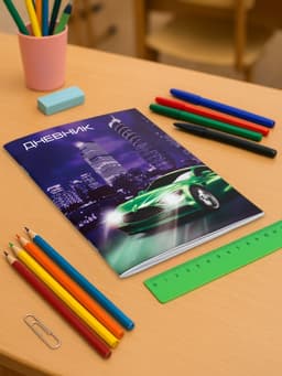 Дневник школьный для 1-11 классов, «Авто», мягкая обложка, 40 листов