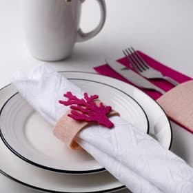 Набор декоративных колец Sea love - 4 шт., 100% п/э, фетр