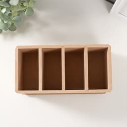 Подставка для декора деревянная 20.5×10.5×10 см