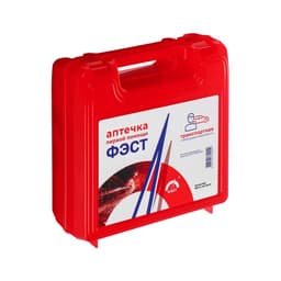 Автомобильная аптечка первой помощи «ФЭСТ», дорожная, перечень №4, красная