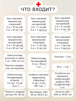 Автомобильная аптечка первой помощи «ФЭСТ», дорожная, перечень №4, мягкий футляр