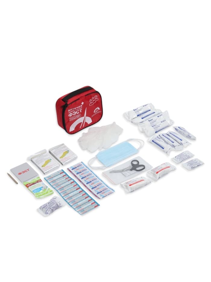 Аптечка для оказания первой помощи работникам ФЭСТ, сумка 0370/1, приказ а 262н