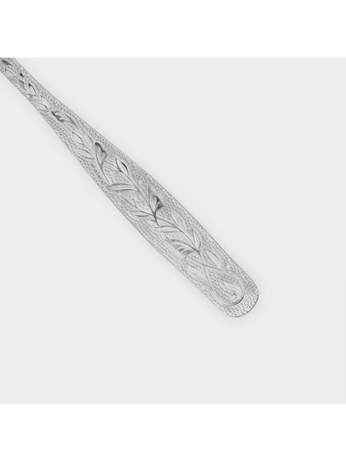 Вилка десертная «Уралочка», длина 17.5 см, толщина 2 мм, нержавеющая сталь, серебристая