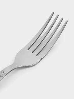 Вилка столовая «Аппетит», длина 20 см, толщина 2 мм, нержавеющая сталь, серебристая