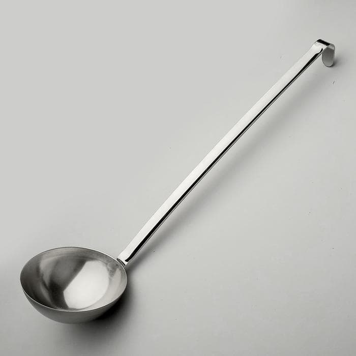 Половник «Кулинар», 250 мл, d=10.9 см, ручка 34.5 см, толщина 1.5 мм, нержавеющая сталь