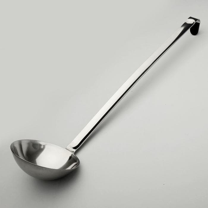 Половник кухонный «Кулинар», 170 мл, d=10 см, ручка 34.5 см, толщина 1.5 мм
