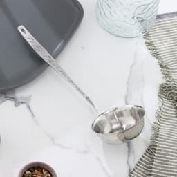 Половник кухонный «Уралочка», 150 мл, длина ручки=21.5 см, толщина 2 мм