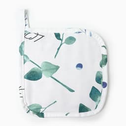 Прихватка «Доляна. Эвкалипт», 19×19 см, 100% хлопок, саржа 190 г/м²