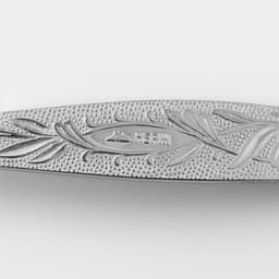 Ложка столовая «Уралочка», длина 19.5 см, толщина 2 мм, цвет серебряный