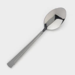 Ложка чайная «Аппетит», длина 14 см, толщина 2 мм, цвет серебряный