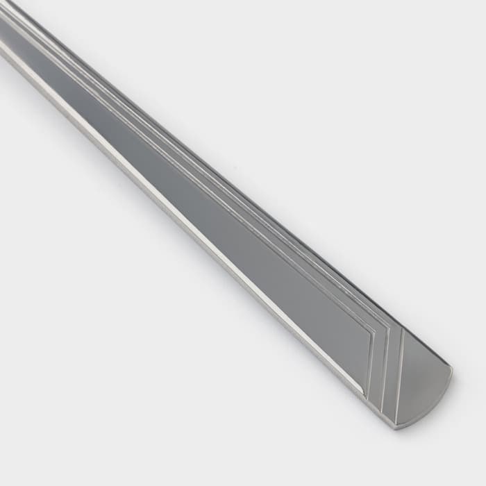 Ложка чайная «Аппетит», длина 14 см, толщина 2 мм, цвет серебряный