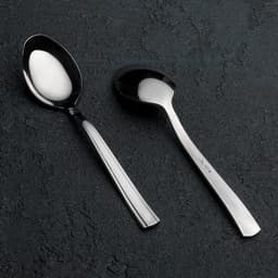 Ложка чайная «Торжество», длина 13.5 см, толщина 2 мм, цвет серебряный