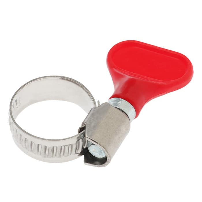 Хомут с «барашком» ZEIN engr, диаметр 13-19 мм, ширина 9 мм, нержавеющая сталь