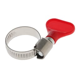 Хомут с «барашком» ZEIN engr, диаметр 16-25 мм, ширина 9 мм, нержавеющая сталь