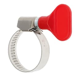 Хомут с «барашком» ZEIN engr, диаметр 16-27 мм, ширина 9 мм, нержавеющая сталь