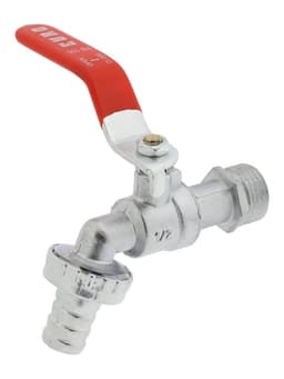 Кран водоразборный со штуцером ZEIN Engr, 1/2"