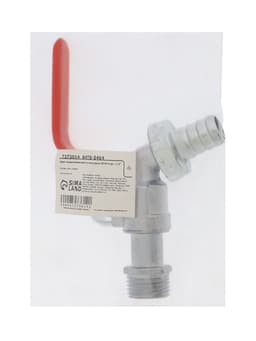 Кран водоразборный со штуцером ZEIN Engr, 1/2"