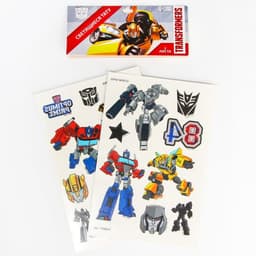 Переводные татуировки детские, светятся в темноте, Transformers