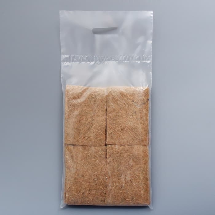 Набор джутовых ковриков для микрозелени «Рецепты Дедушки Никиты» 20 шт.