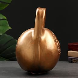 Копилка для денег «Гиря», бронза, гипс, 20×21×29 см