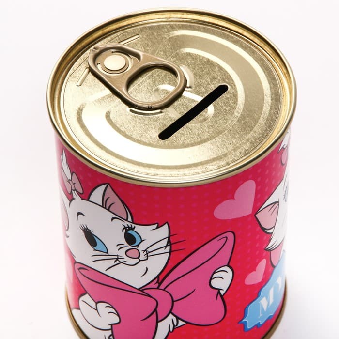 Копилка металлическая, 9.5 см × 7.5 см × 7.5 см «Мэри», Коты Аристократы