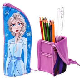 Пенал-тубус подставка, 85×210 мм, мягкий, «Холодное сердце»