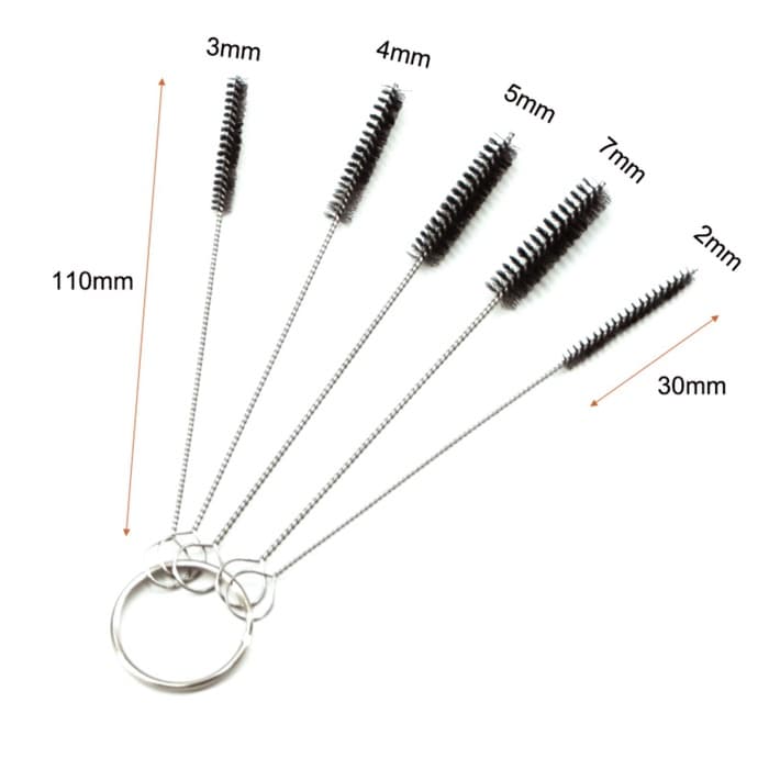 Щетка для чистки труднодоступных мест, набор 15 шт.