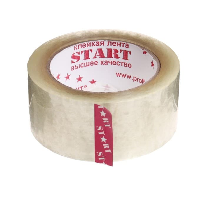 Клейкая лента упаковочная Start 48 мм × 100 м, 40 мкм