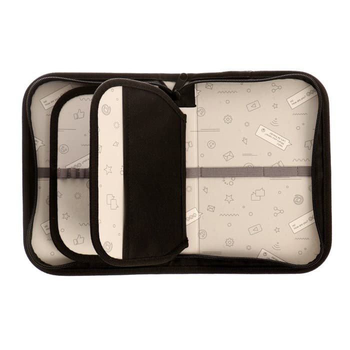 Пенал школьный, 3 секции, 14×21×4 см «Кеды»