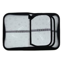 Пенал школьный, 3 секции, 14×21×4 см «Маска»