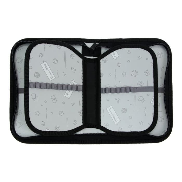 Пенал школьный, 3 секции, 14×21×4 см «Маска»