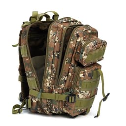 Рюкзак тактический туристический Storm tactic, 30 л, с карманами, расцветка пиксели, зелёный