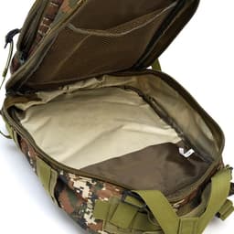 Рюкзак тактический туристический Storm tactic, 30 л, с карманами, расцветка пиксели, зелёный