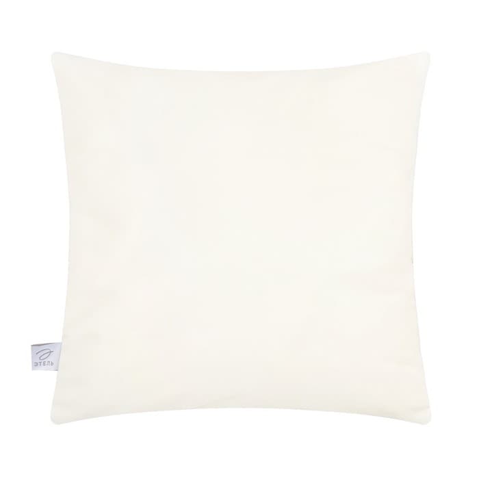 Наволочка декоративная «Этель» Green leaf, 40×40 см, велюр