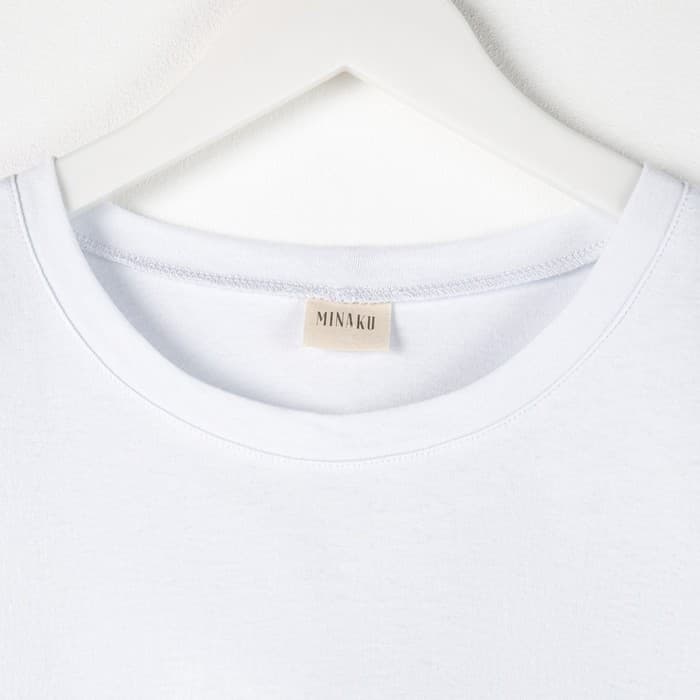 Футболка женская MINAKU Abstraction, белая, размер 42