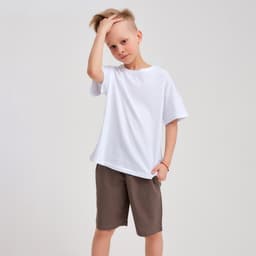 Футболка детская MINAKU: Future, белая, рост 104 см